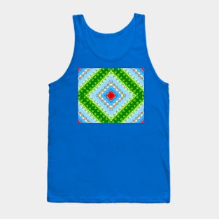 Colorful Heart of Spring Tank Top